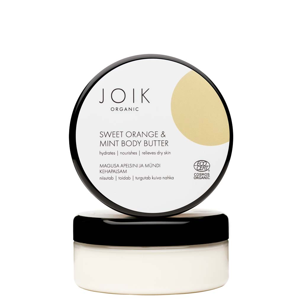 JOIK Organic Sweet Orange & Mint Body Butter 150ml