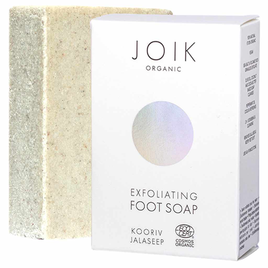 JOIK Organic Scrub & Clean Foot Soap Kuoriva saippua 100g