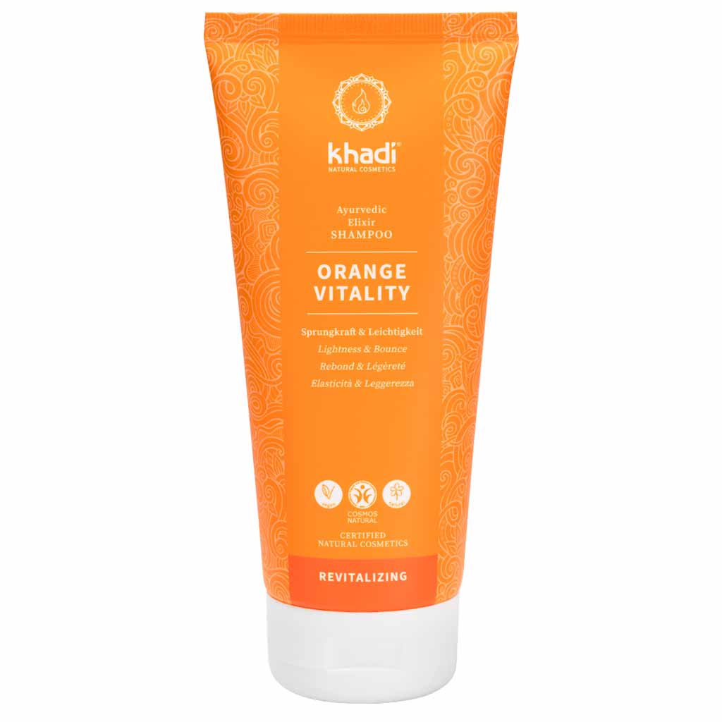 Khadi Elinvoimaa tuova Orange Shampoo 200ml