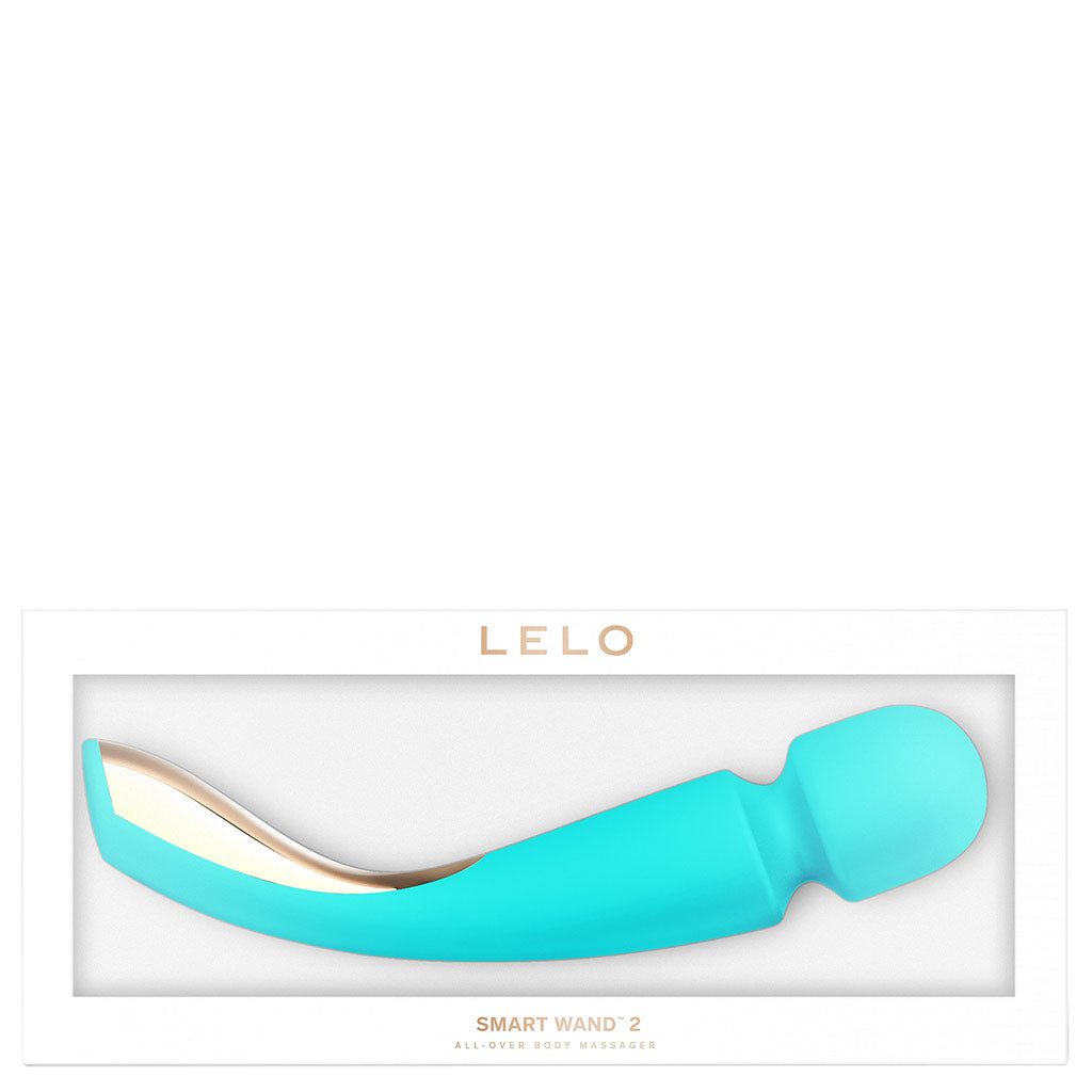 Lelo Smart Wand 2 Massager Hieromalaite Koko Keholle Ocean Blue