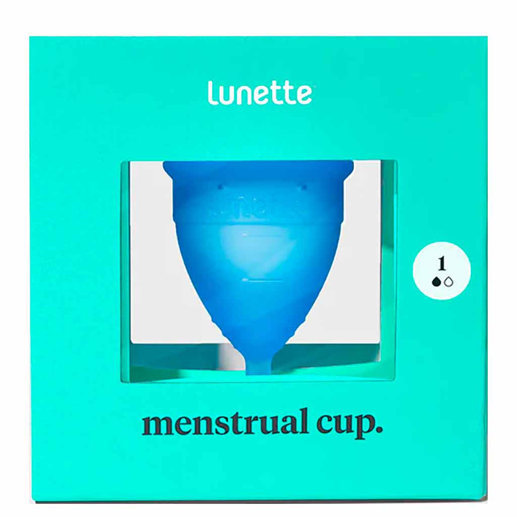 Lunette Kuukuppi Sininen, koko 1 (pienempi)