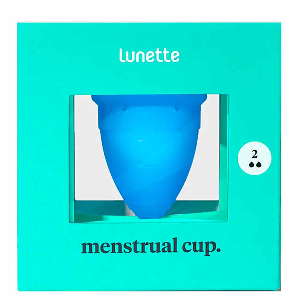 Lunette Kuukuppi sininen, koko 2 (isompi)