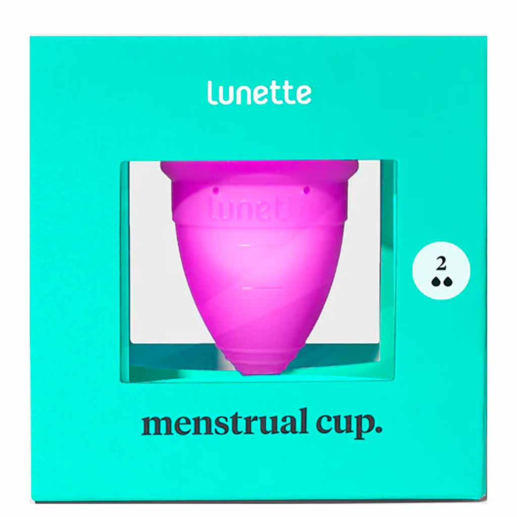 Lunette Kuukuppi violetti, koko 2 (isompi)