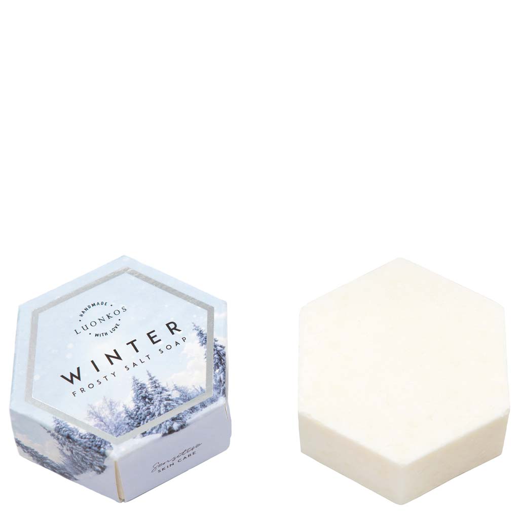 Luonkos Winter Huurteinen Suolasaippua 140g