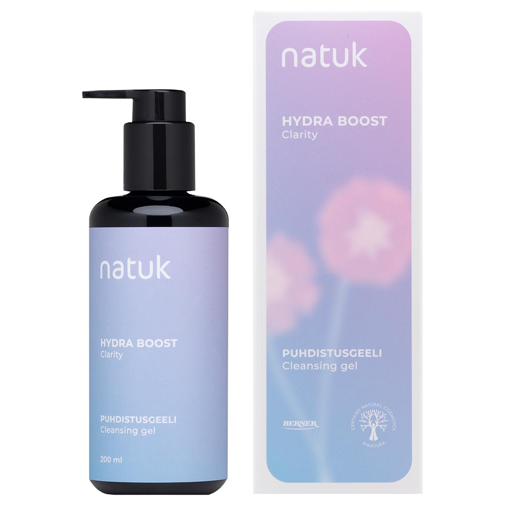 Natuk Hydra Boost Puhdistusgeeli 200ml