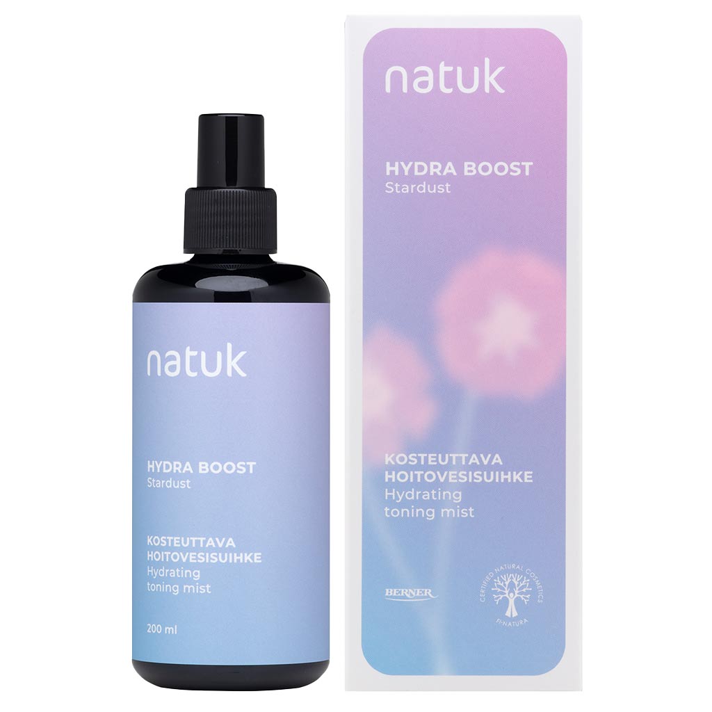 Natuk Hydra Boost Kosteuttava hoitovesisuihke 200 ml