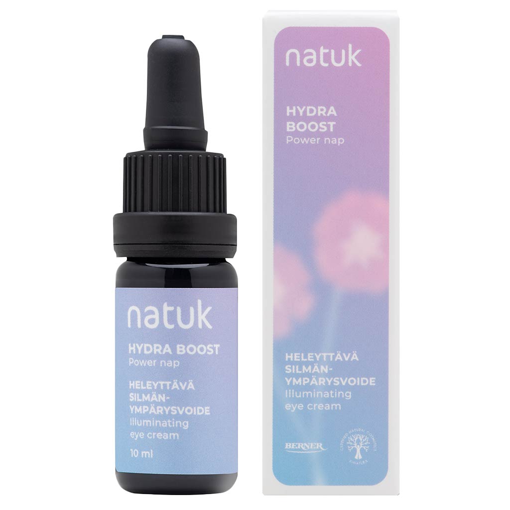 Natuk Hydra Boost Heleyttävä silmänympärysvoide 10 ml