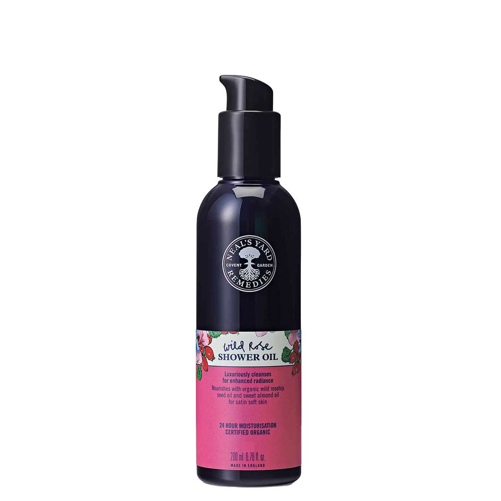 Neal's Yard Remedies Wild Rose Shower Oil 200ml