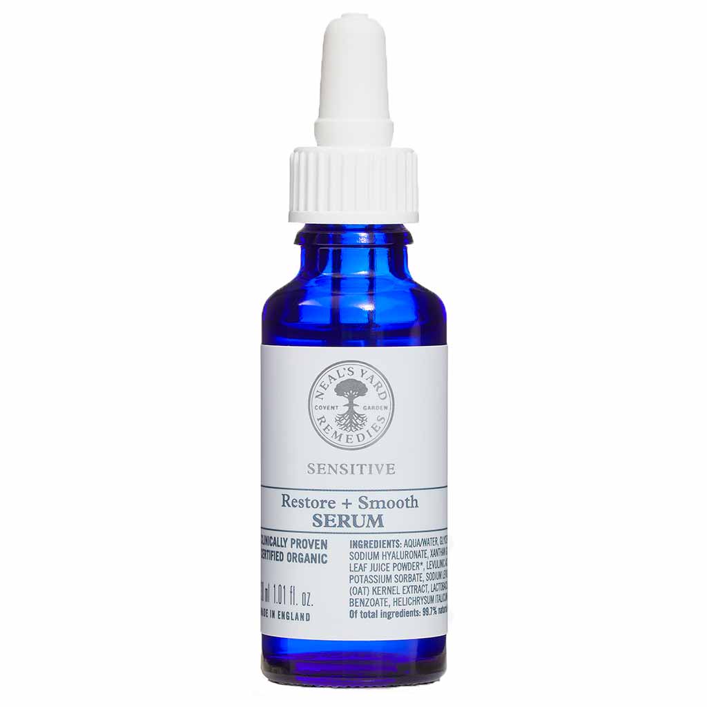Neal's Yard Remedies Sensitive Restore + Smooth Serum Kasvoseerumi 30 ml
