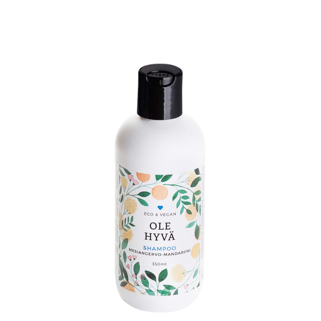 Ole Hyvä Shampoo Mesiangervo-Mandariini 350ml