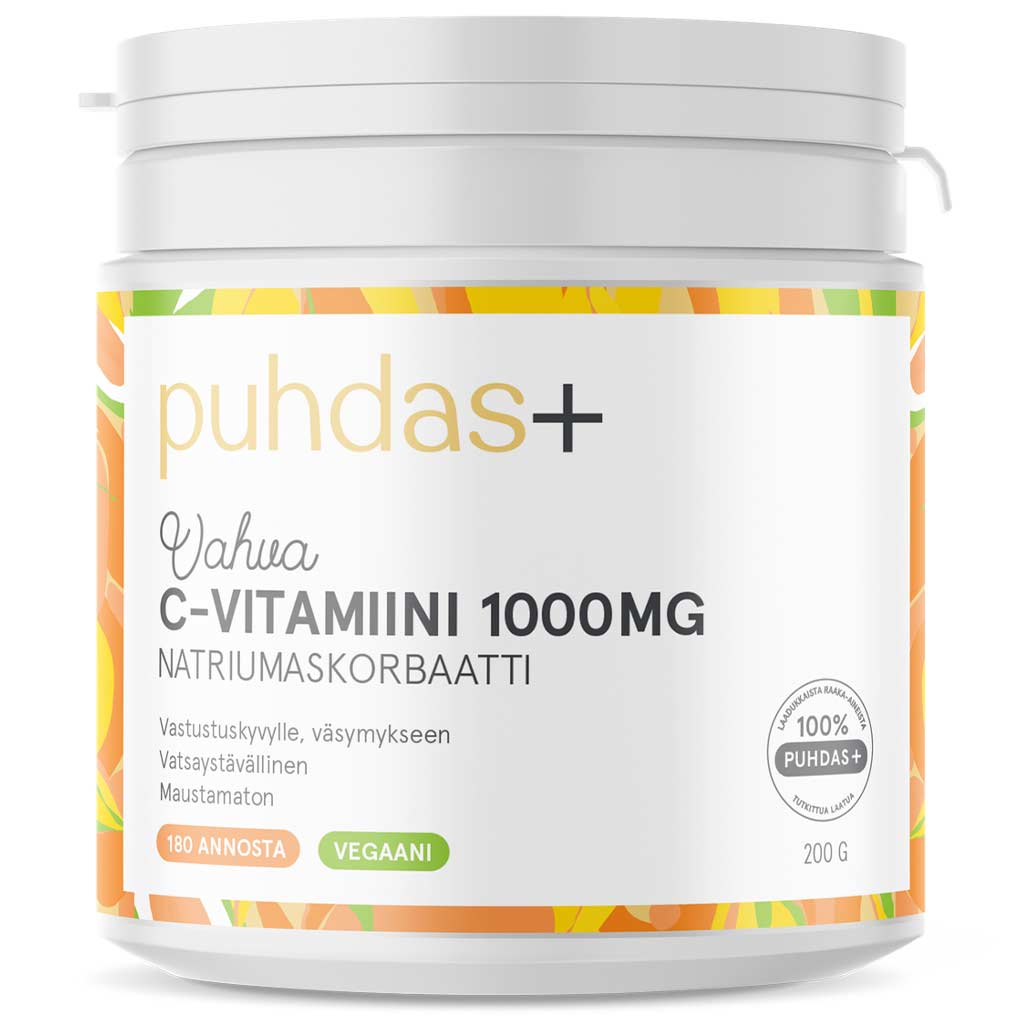 Puhdas+ C-vitamiini 1000mg 200g