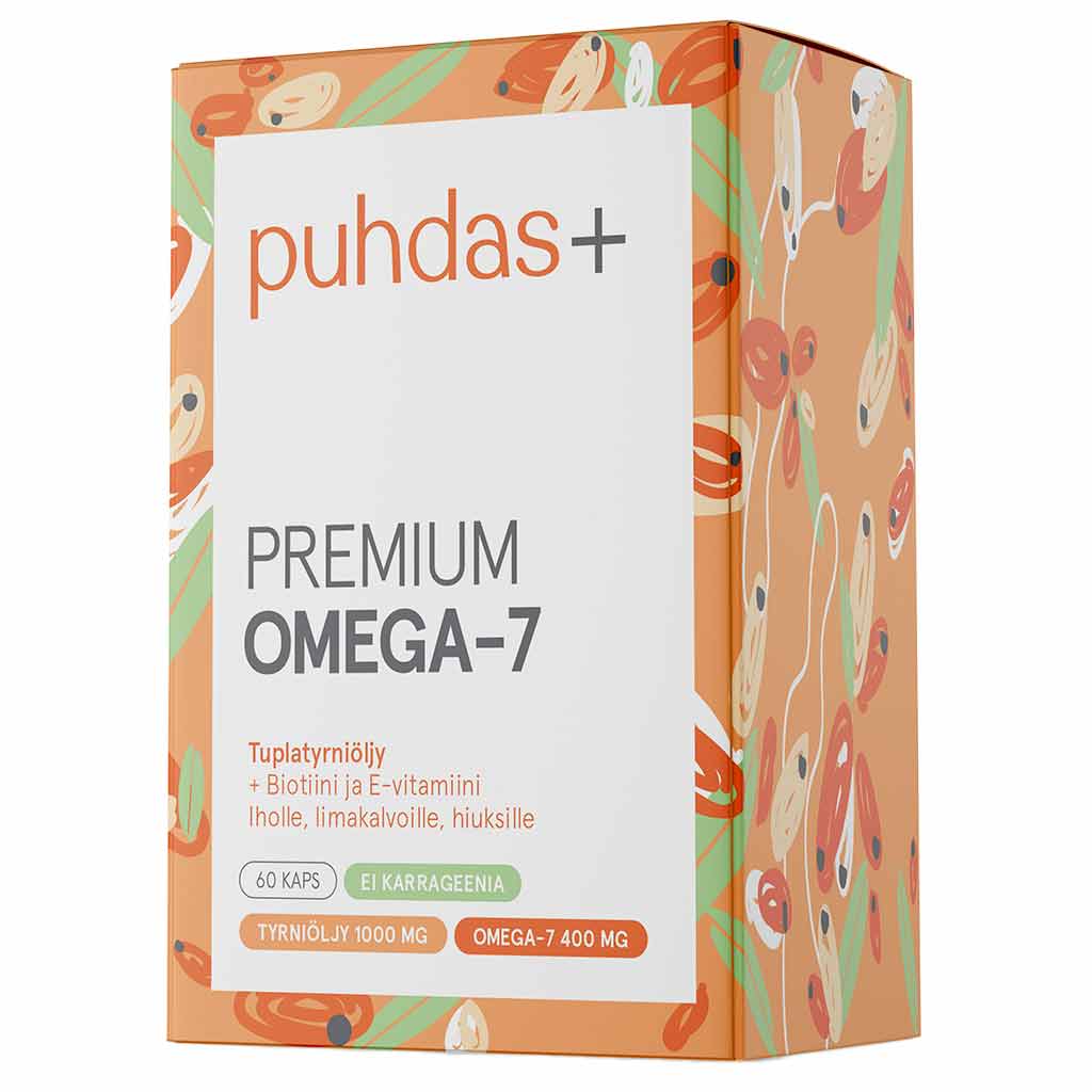 Puhdas+ Premium Omega-7 400 mg