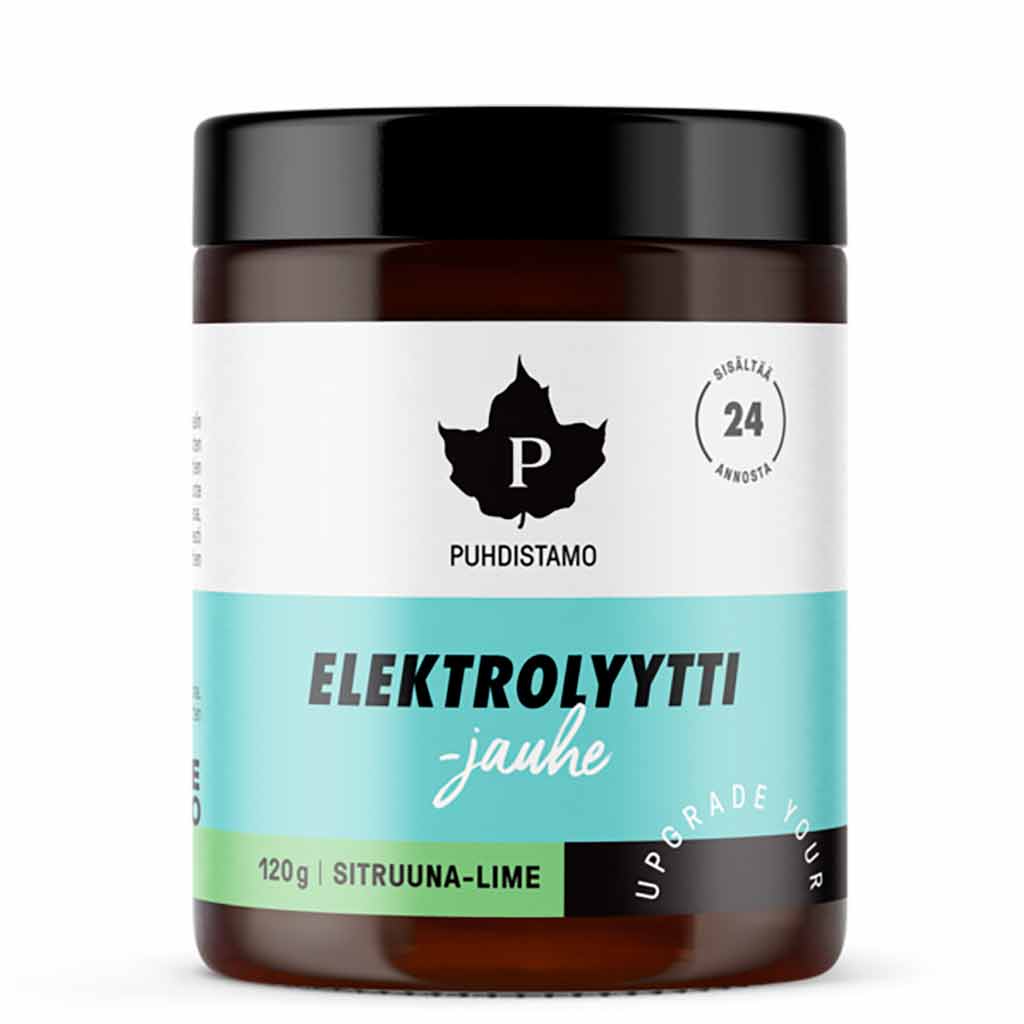 Puhdistamo Elektrolyyttijauhe Sitruuna lime 120g