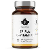 Puhdistamo Tripla C-vitamiini 60 kapselia