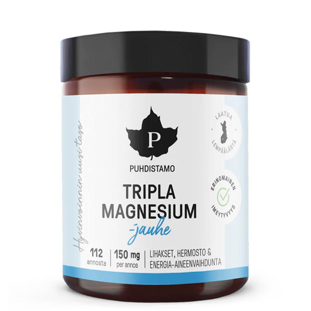 Puhdistamo Tripla Magnesium jauhe 90 g