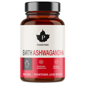 Puhdistamo EARTH Ashwagandha 120 kaps