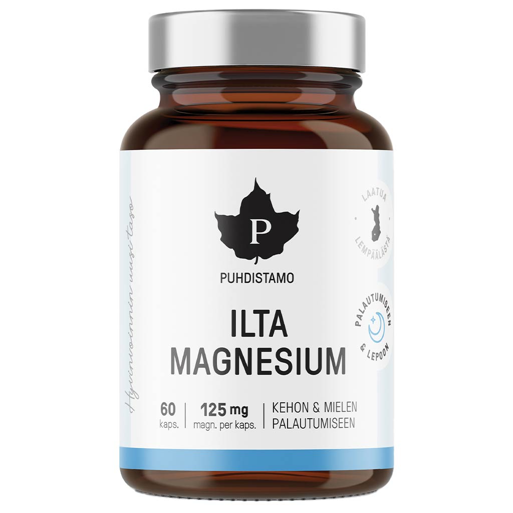 Puhdistamo Iltamagnesium 60 kaps