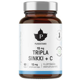 Puhdistamo Tripla Sinkki 15mg 60 kaps