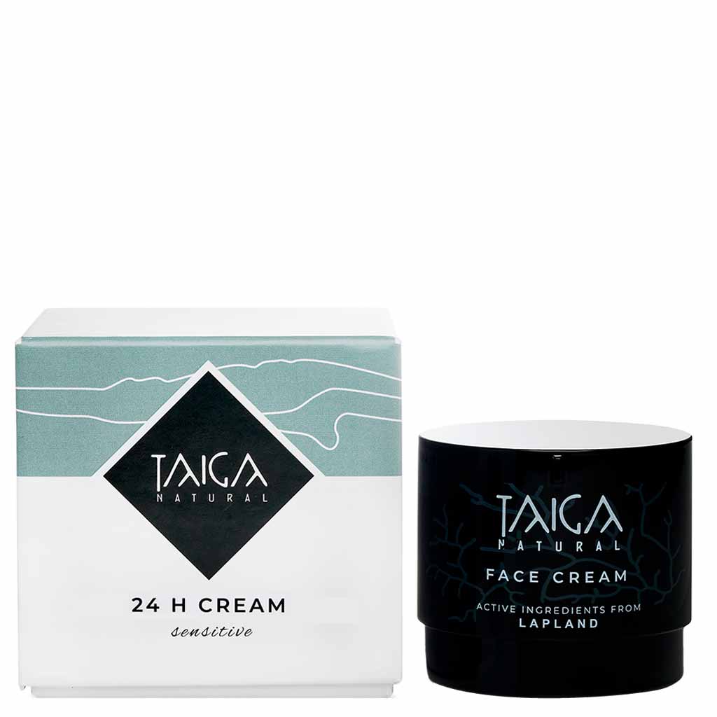 Taiga Cosmetics 24 H Cream Kasvovoide Herkälle Iholle