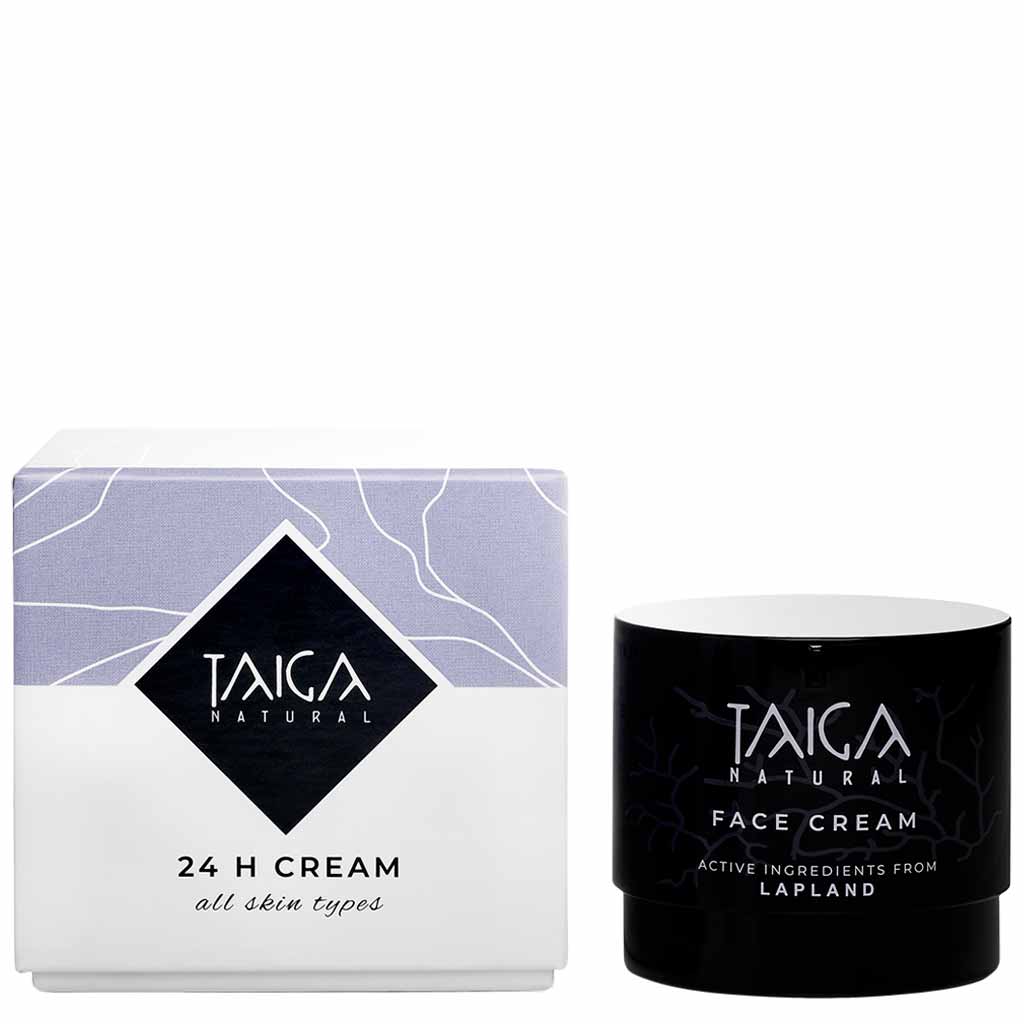 Taiga Cosmetics 24 H Cream Kasvovoide Kaikille Ihotyypeille