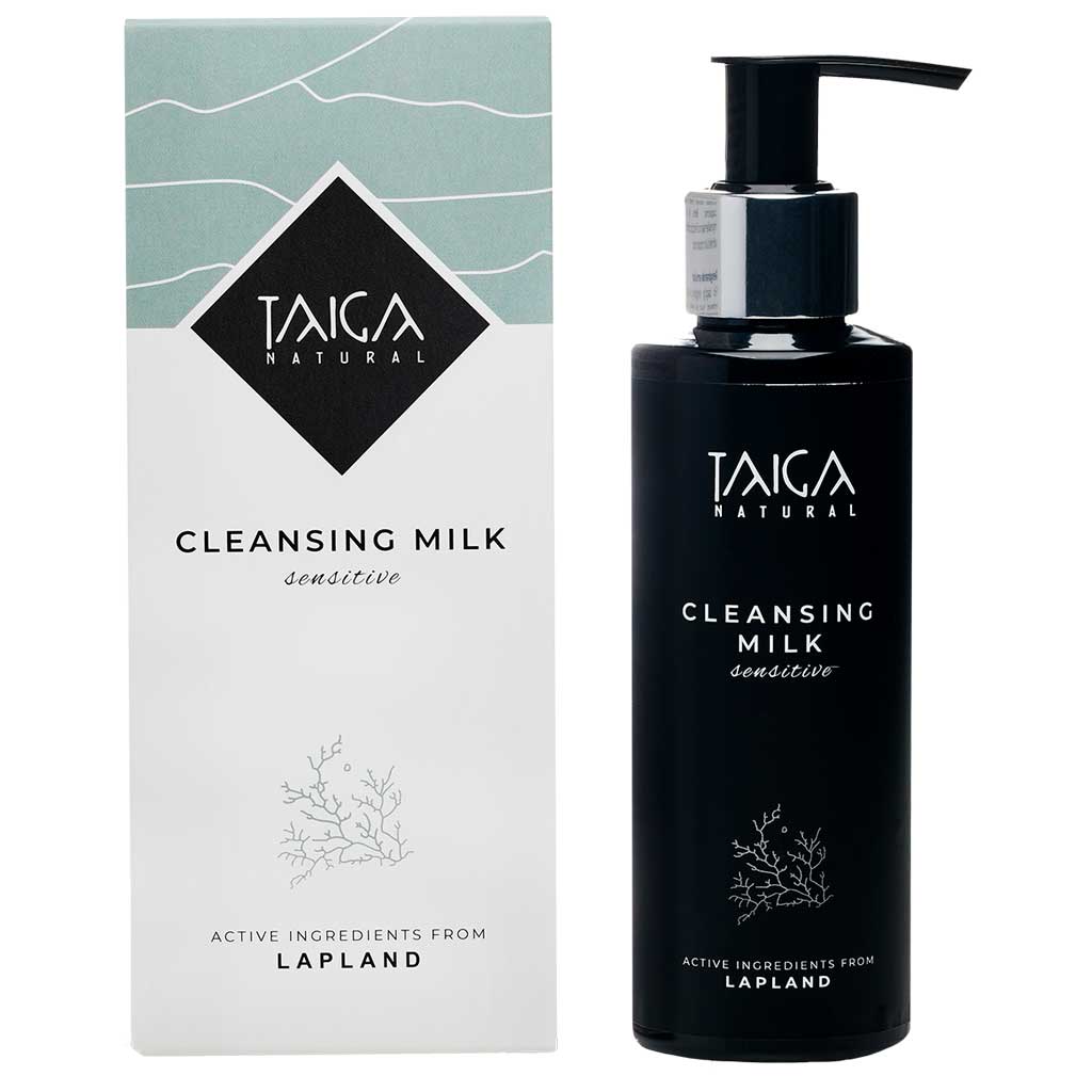 Taiga Cosmetics Cleansing Milk Puhdistusemulsio Herkälle Iholle 150ml