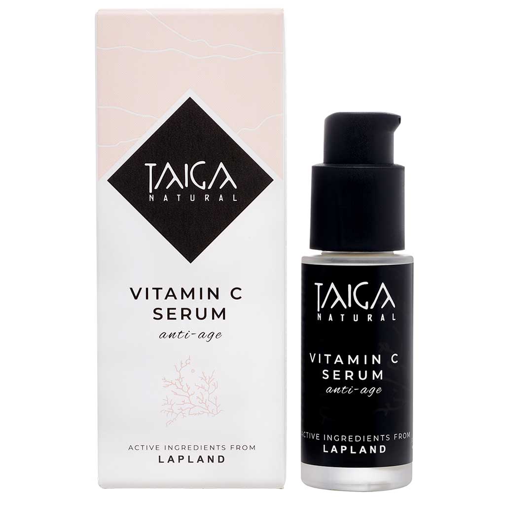 Taiga Cosmetics Vitamin C Serum C-vitamiiniseerumi Ikääntyvälle Iholle