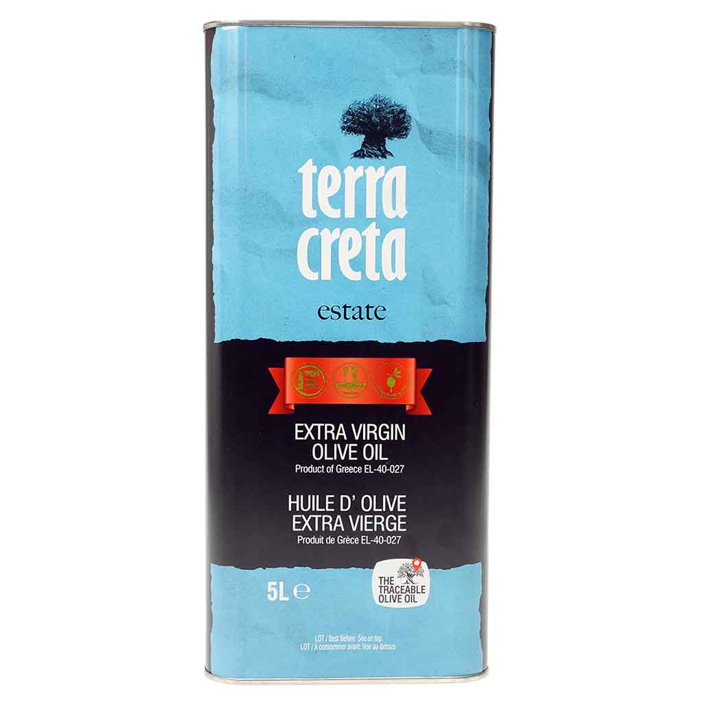 Terra Creta Extra Virgin Olive Oil Blue 5 L