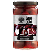 Terra Creta Greek Kalamata Olives, Kalamata Oliivit, Kivellinen, 160 g