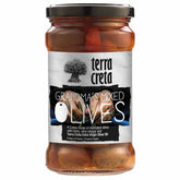 Terra Creta Grandma's Mixed Olives Oliivilajitelma yrttiliemessä kivellinen