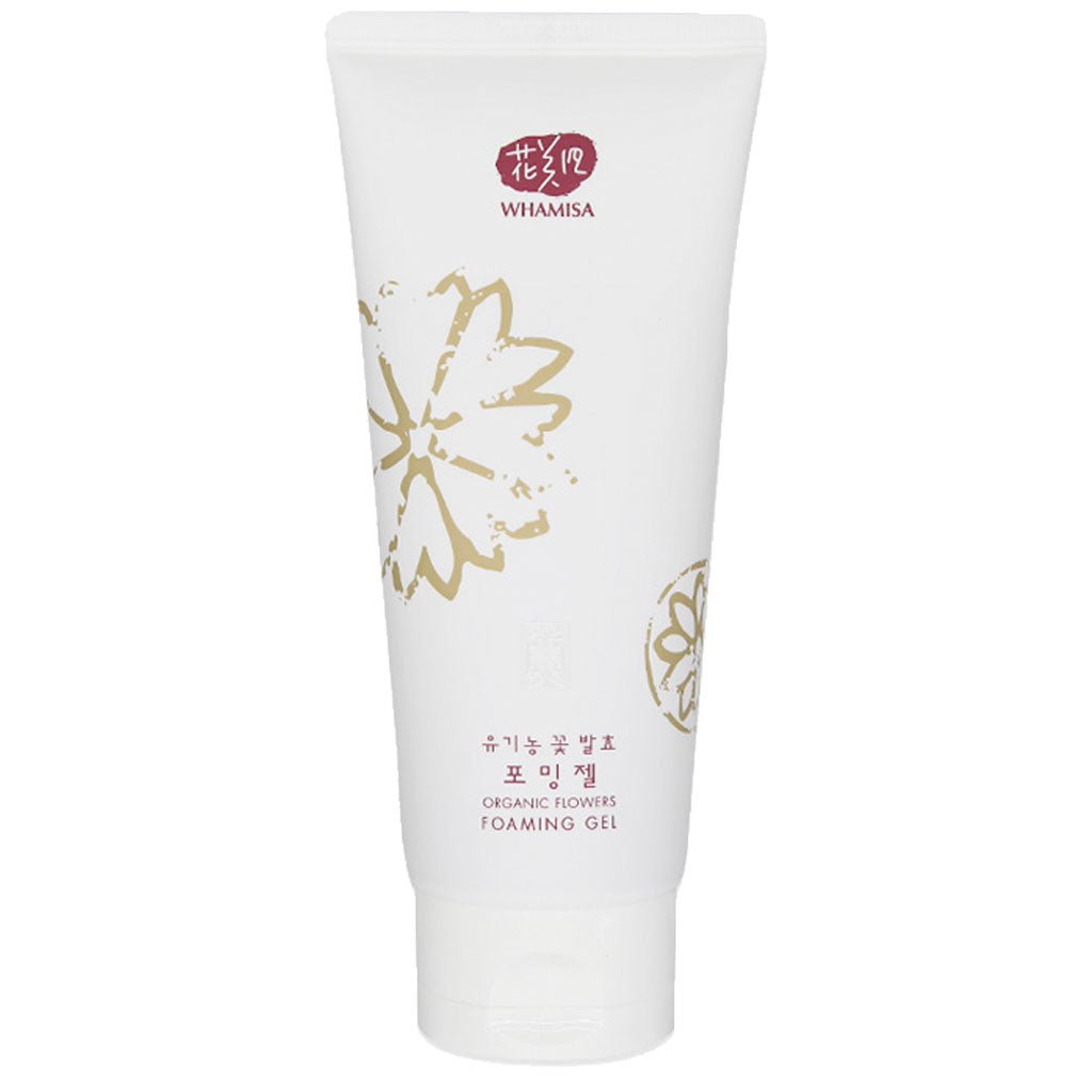 WHAMISA Organic Flower Foaming Gel Puhdistusgeeli