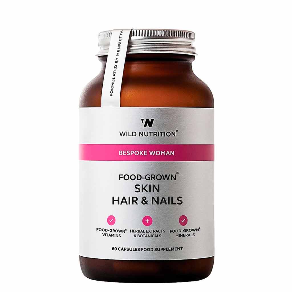 Wild Nutrition Skin Hair & Nails 60kaps
