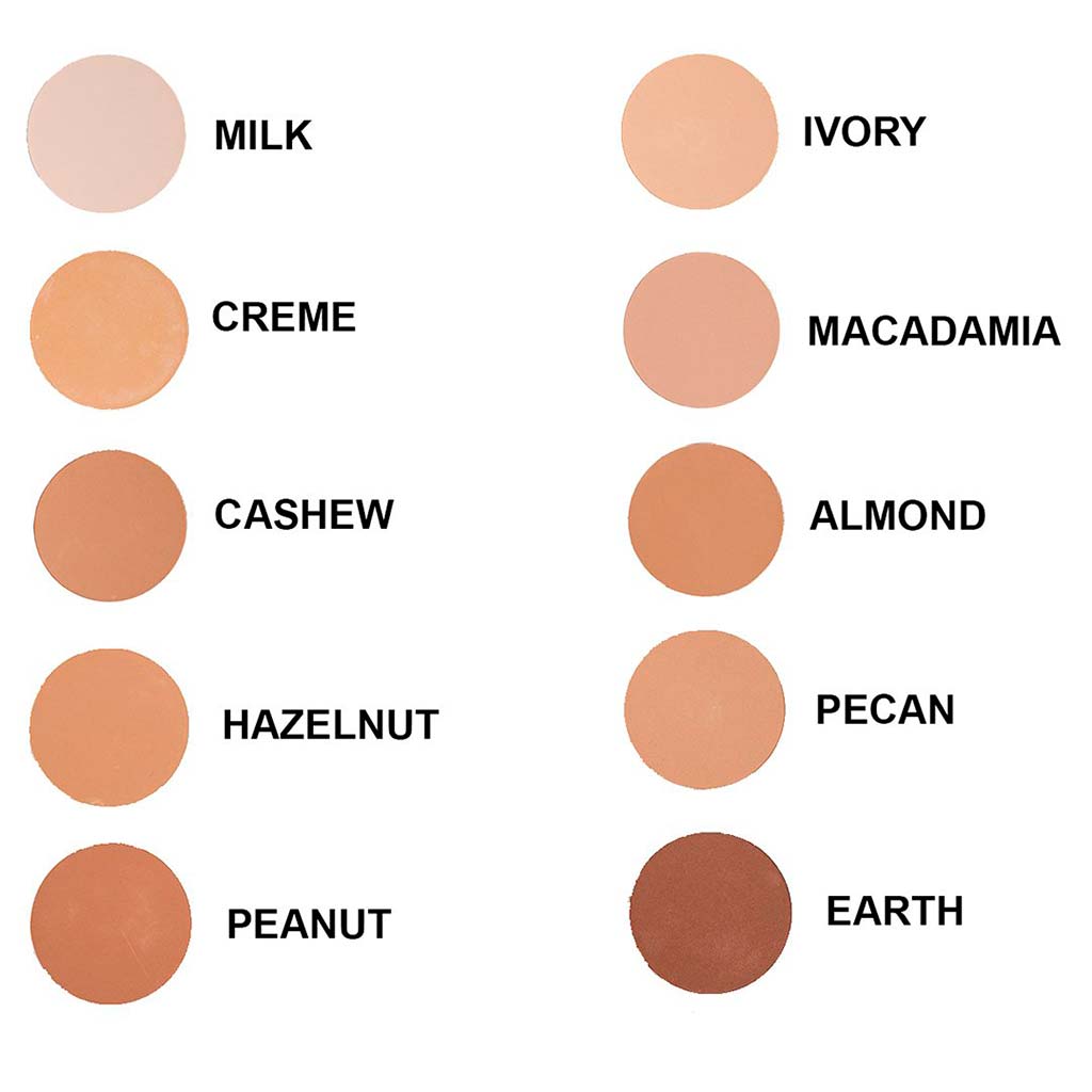 Zuii Organic Powder Foundation meikkipuuteri 10 g - Peanut