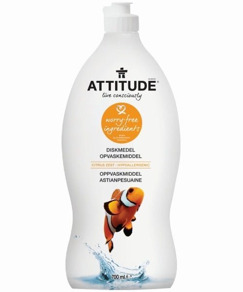 Attitude Astianpesuaine Citrus 700ml