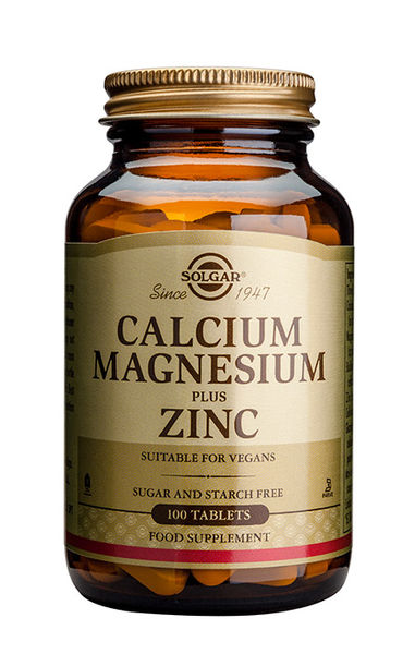 Solgar Kalsium-magnesium-sinkki 100kpl