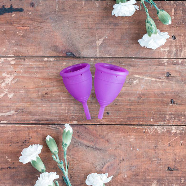 Lunette Kuukuppi violetti, koko 2 (isompi)